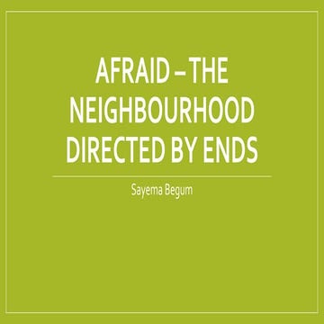 Afraid – The Neighbourhood Pt 1