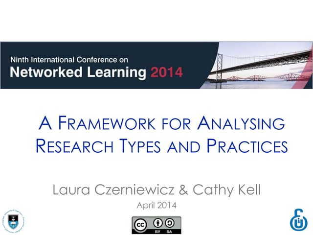 A framework for analysing  research types and practices