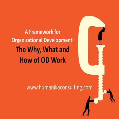 A framework for organizational development