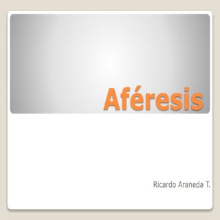 Aféresis