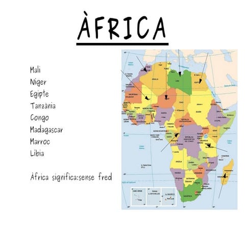 Origen dels noms d'alguns països del continent africà