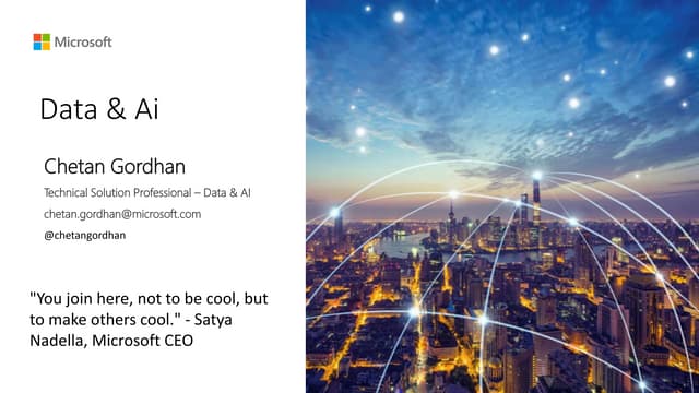 Africa Ai Expo - workshop presentation