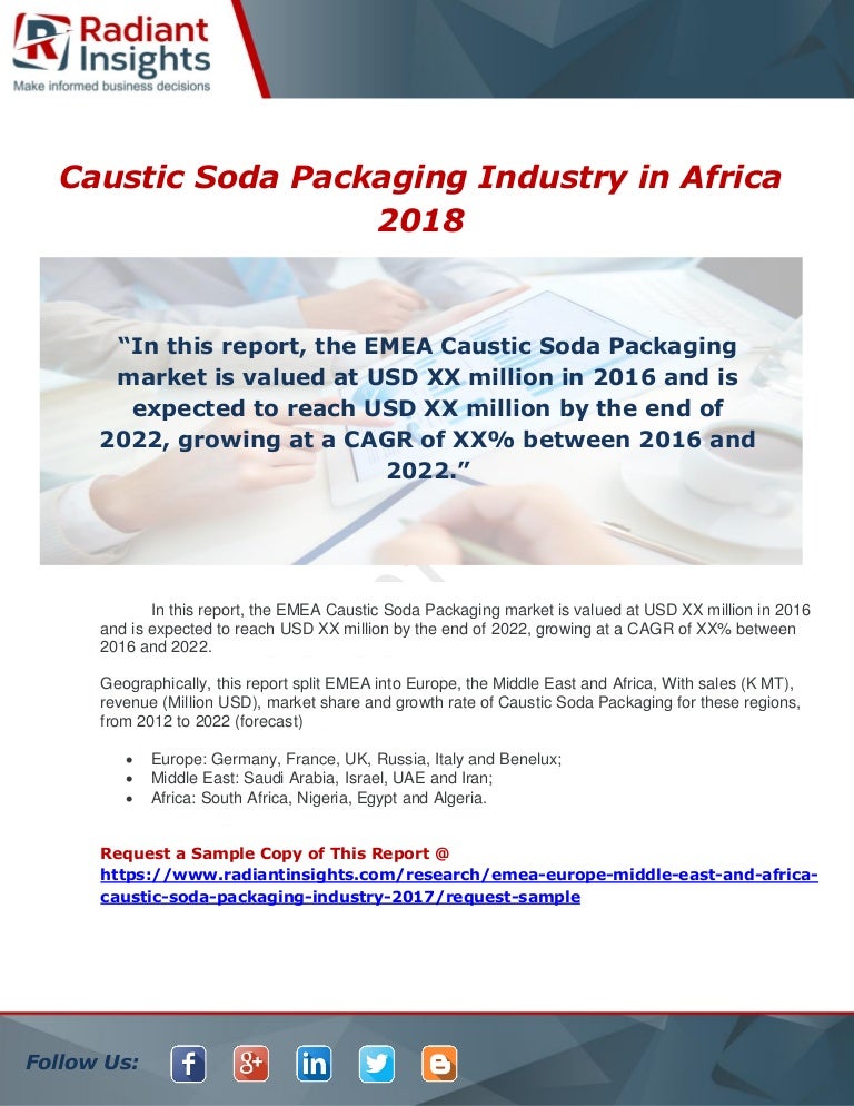 caustic soda packaging