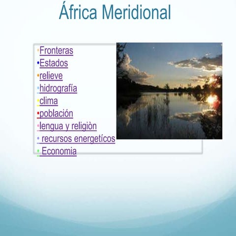 África meridional 