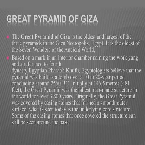 Tourist attraction of African Continent