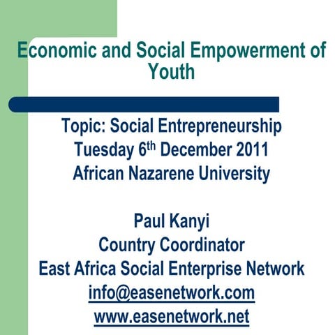 Africa nazarene presentation