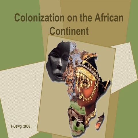 African colonization powerpoint