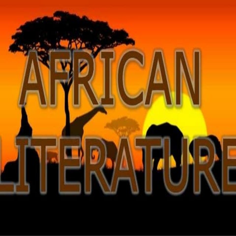 African Literature: A Village of Round and square houses