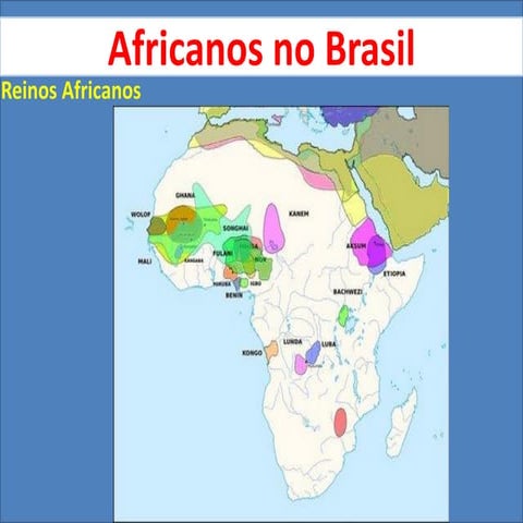 Africanos no Brasil - dominação e resistência