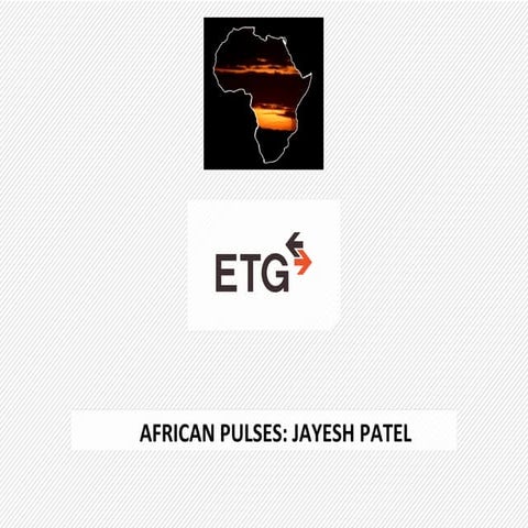 African pulses   mr. jayesh patel