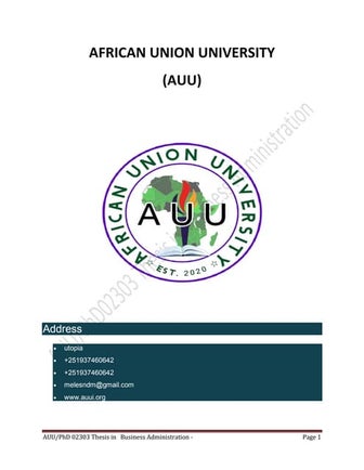 AFRICAN UNION UNIVERSITY1.pdf