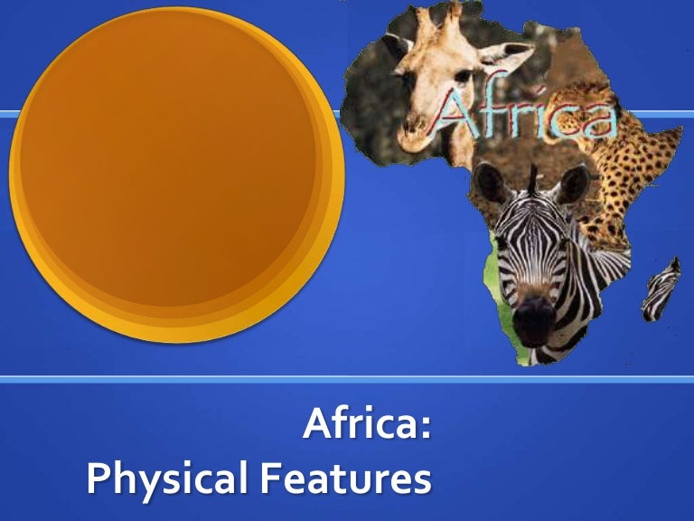 Africa physical features powerpoint