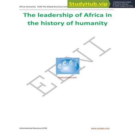Africa The Cradle Of Mankind | PDF