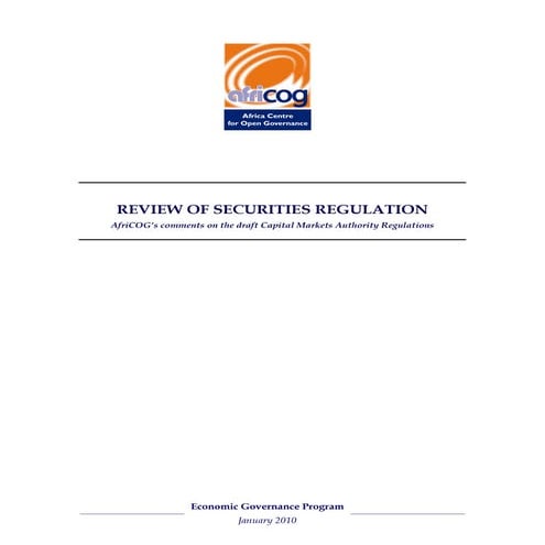 SFC MIC Regime - On the hook | PDF