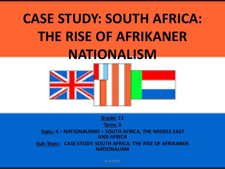 Afrikaner nationalism