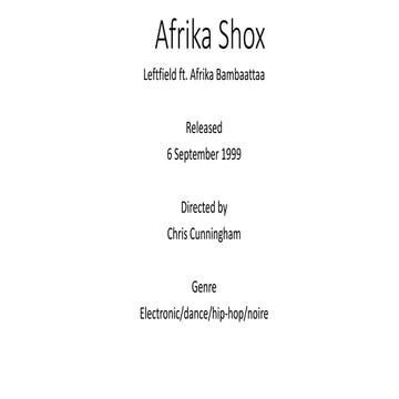 Afrika shox case study