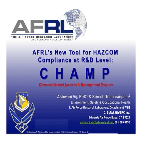 Afrl champ | PDF