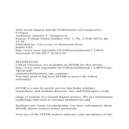 Afro-Asian Inquiry and the Problematics of Comparative Cr.docx