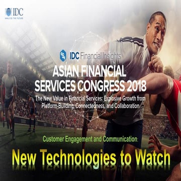 IDC CX Direction 2018