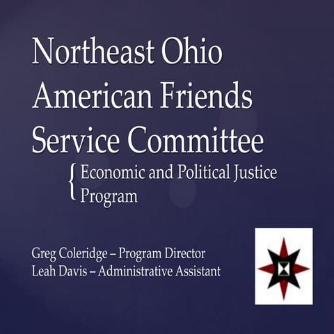 AFSC Northeast Ohio Programs Overview
