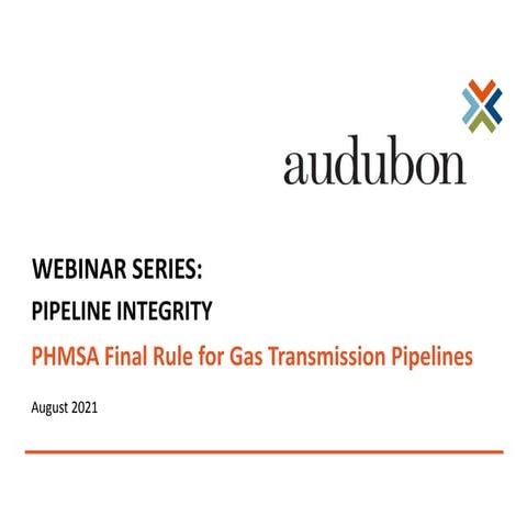 PHMSA Final Rule (part 1) for Gas Transmission Pipelines 
