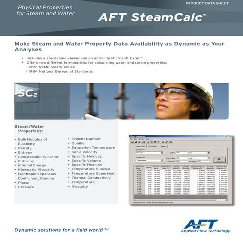 Módulo AFT SteamCalc
