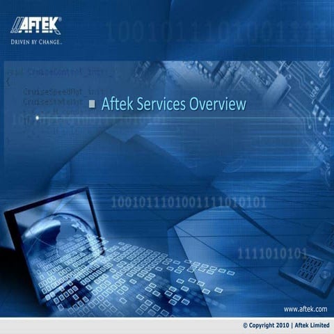 Aftek services overview 