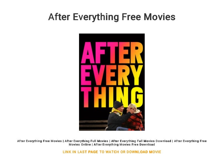 download film everything everything