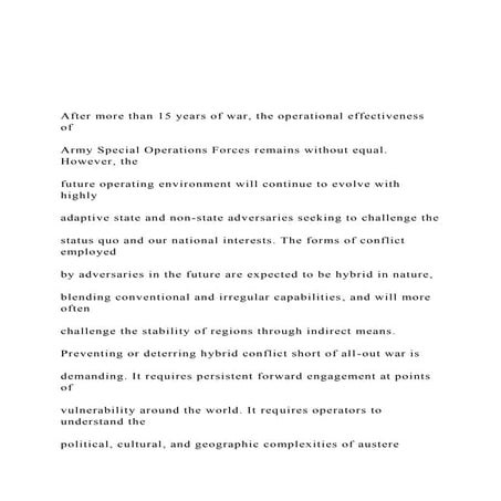 After more than 15 years of war, the operational effective.docx