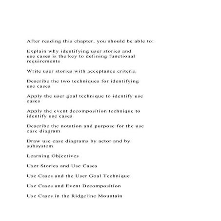 After reading this chapter, you should be able toExplain .docx