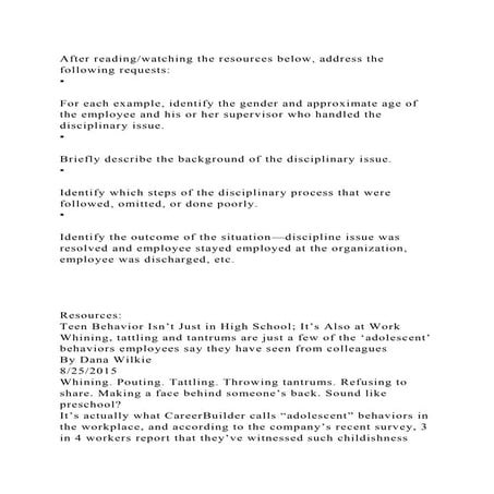 After readingwatching the resources below, address the following re.docx