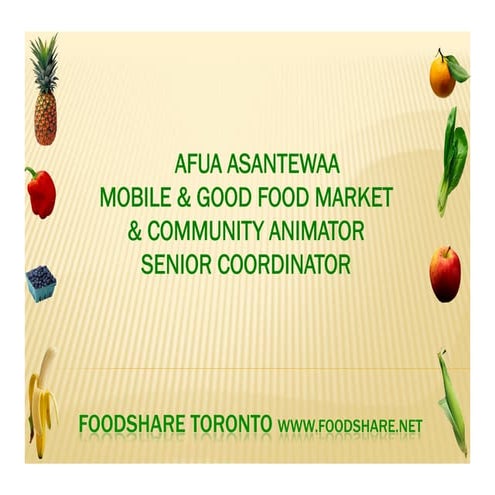 9th International Public Markets Conference - Afua Asantewaa