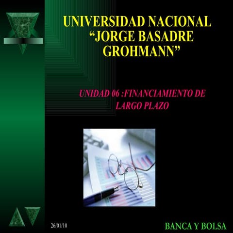 Financiamiento a  Largo Plazo