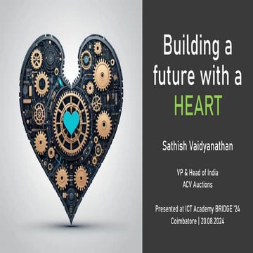 Building a future with a Heart - What inventors of tomorrow need to consider?