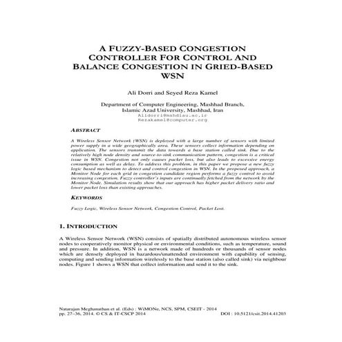 A fuzzy based congestion controller for control and balance congestion in gri...
