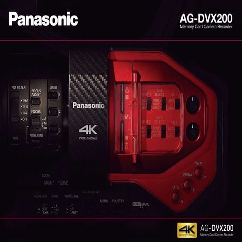 Panasonic AG DVX200