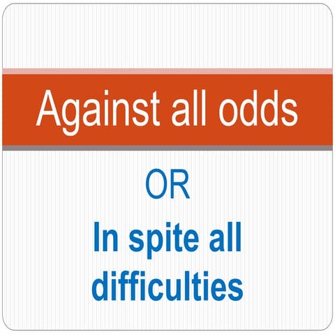 Spotlight 7 Module 3c Against all odds | PPTX