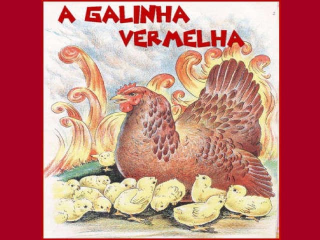 A galina vermelha(figuras datashow)