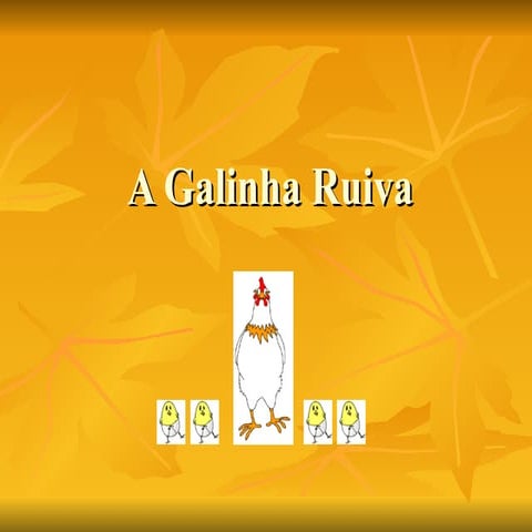 A galinha ruiva_e_o_outono