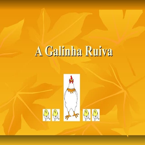 A galinha ruiva_e_o_outono