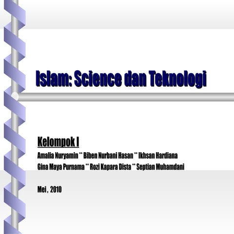 Catatan Islam :  cloning