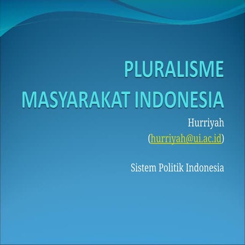 Agama-pluralisme-masyarakat-indonesia.ppt