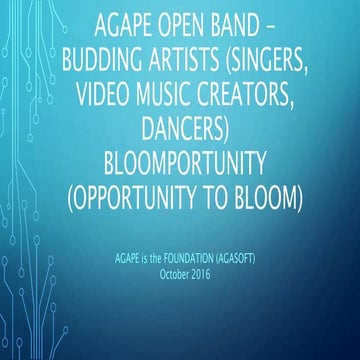 Agape Open Band Bloomportunity