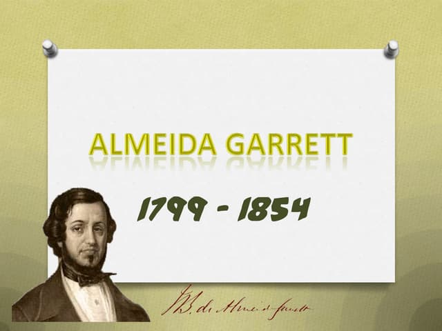 Almeida Garrett Biografia