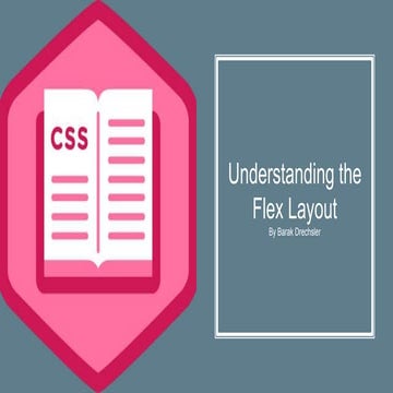 Understanding the flex layout | PPT