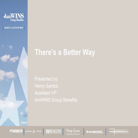 AmWINS Group Benefits Overview