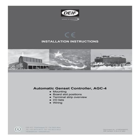 Agc 4 installation instructions 4189340687 uk 2012.08.17