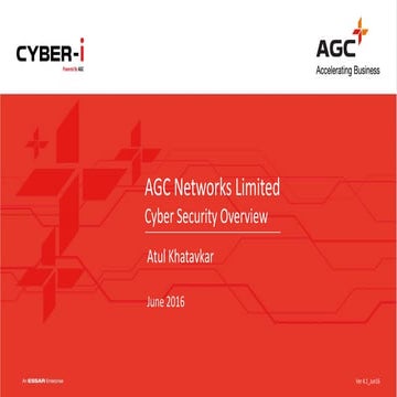 AGC Networks Security Solutions - Cyber-i