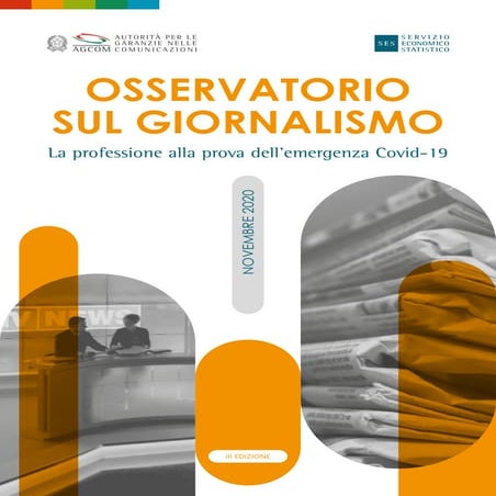 Osservatorio sul Giornalismo ai tempi del Covid 19