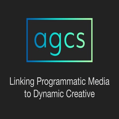PCon 2016: Linking programmatic media to dynamic creative (Justin Campbell, a...
